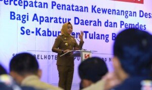 420 Pejabat di Kabupaten Tulang Bawang Ikut Bimtek Penataan Kewenangan Desa