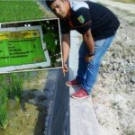 Baru Sebulan Rampung Dibangun, TPT Lubuk Bayas Sudah Retak