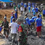 Kodim 1418/Mamuju Ajak Warga Desa Sanjango Gelar Karya Bakti