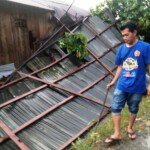 Puluhan Rumah Warga Mamuju Tengah Rusak Diterjang Puting Beliung