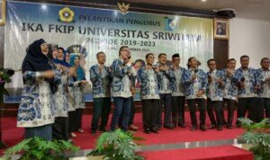 Ratusan Pengurus IKA FKIP Unsri 2019-2023 Resmi Dilantik
