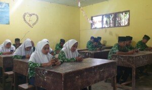 Canggihnya Ujian Semester Berbasis Android di Mts Al-Washliyah Langkat