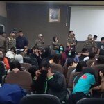 Satpol PP Sumsel, Menjaring Lima WNA Asal Thailand Dan Puluhan Wanita Malam