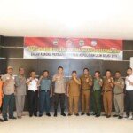 Satukan Persepsi Pengamanan Natal dan Tahun Baru, Kapolres Lingga Gelar Rakor Lintas Sektoral