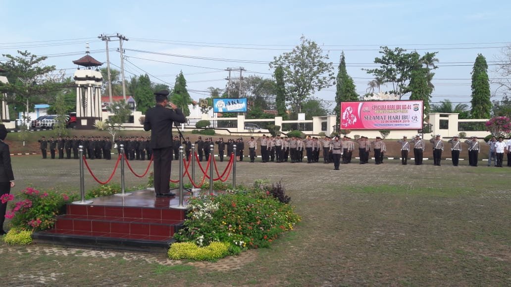Peringati Hari Ibu, Kapolres Lampung Utara Himbau Bijak Gunakan Medsos