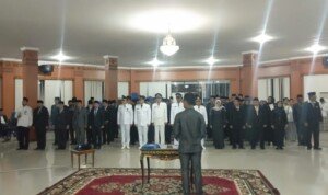 Bupati Iskandar Lantik 94 Pejabat di Kabupaten OKI