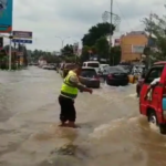 ‘Cegah Macet’ Anggota Sat Lantas Polrestabes Palembang Atur Lalin
