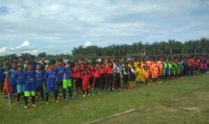 31 Tim Ramaikan Turnamen Sepak Bola Usia Dini DPRK Aceh Tamiang