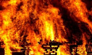 Saat Terlelap Tidur, Rumah Warga Ogan Ilir Terbakar Habis