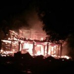 Usai Ba’da Isya, Rumah Warga Banyuasin Habis Dilalap Api