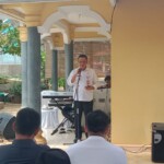 Sekda Lampura Silaturahmi dengan Wartawan