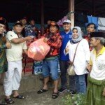 MPC Pemuda Pancasila Mamuju Serahkan Bantuan ke Korban Bencana Alam