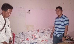 Polres OKI Tangkap Kades Pengoplos Beras Bulog