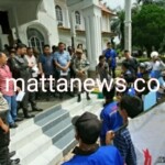 Buruh di Asahan Demo Tolak Omnibus Law