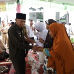 Hadiri Pengajian Akbar, Bupati Asahan Santuni Yatim dan Dhuafa