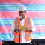 Bupati Banyuasin Launching Pembangunan Jalan Trans Pulau Rimau