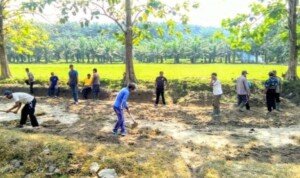 Indahnya Gotong Royong Sambut MTQ dan Nasyid di Kecamatan Tinggi Raja