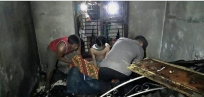 Zainuddin Ditemukan Terbakar di Rumah