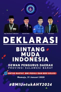 Ribuan Kader Diprediksi Ramaikan Deklarasi dan Pengukuhan BMI Sulbar