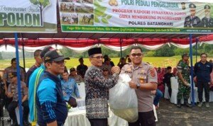 Ribuan Bibit Pohon Ditanam di Kawasan Danau Letang Cadika Kabupaten Batanghari