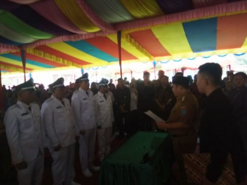 4 Kades di Kecamatan Tanjung Batu Resmi Dilantik