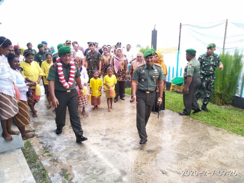 Kunker di Kodim 1803 Fakfak, Danrem 181/PVT Terapkan 4M