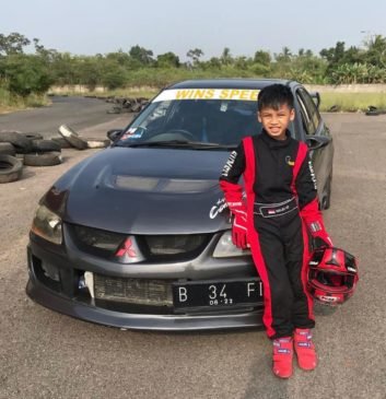 Pembalap Cilik Asal Kayuagung Sukses Naik Podium Drag Race