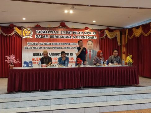Sosialisasi Empat Pilar dan Serap Aspirasi, Alexander Fransiskus Kunjungi Warga Kecamatan Parit Tiga