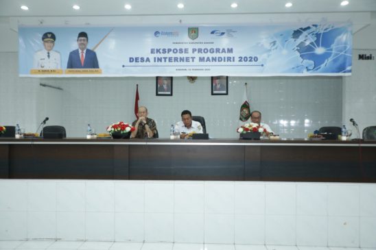 Ekspos Program Desa Internet Mandiri 2020