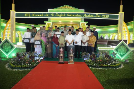 Bupati Tutup MTQ ke-51 Tingkat Kabupaten Asahan