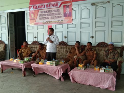 Reses Perorangan, Ilham Ritonga Gali Aspirasi di Dapilnya