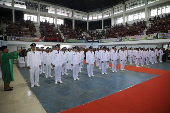 Bupati Asahan Lantik Kades Terpilih