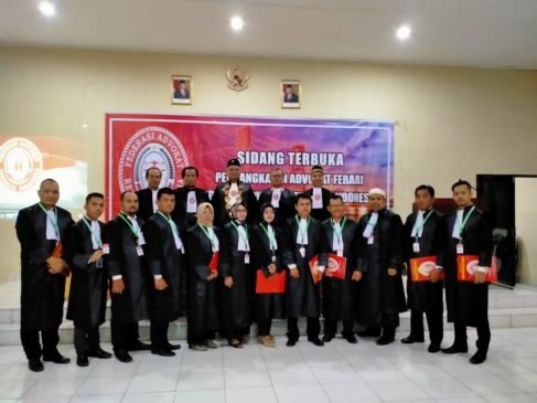 DPP FERARI Sumsel Gelar Sidang Terbuka Pengangkatan Advokat