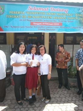 Gabriela Stavani Hutapea Juara l KSN Tingkat SD se- Kabupaten Asahan