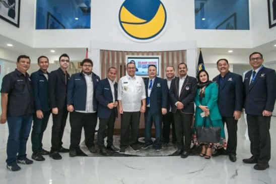 Gedung DPW Nasdem Sumut Diresmikan