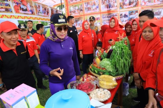 Pasar Murah di Minati Masyarakat, Bupati Tulang Bawang Senyum-Senyum