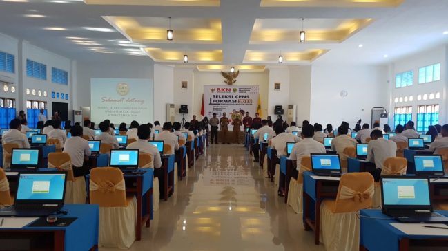 Wabup Lingga Buka SKD CPNS Kabupaten Lingga Tahun 2020