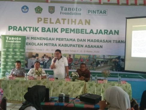 Kadisdik Kabupaten Asahan Buka Pelatihan Praktik Pembelajaran Guru SMP Dan Madrasah Tsanawiyah