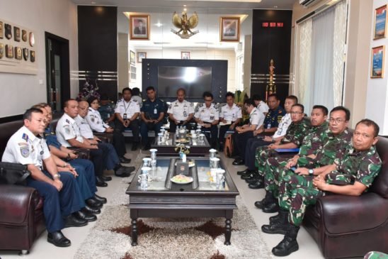 Danlantamal IV Terima Kunjungan Kerja Direktur KPLP Ditjen Hubla