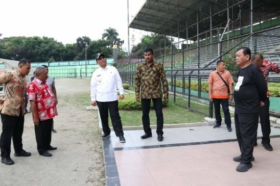 Jelang Kick Off Liga 2 Indonesia, Plt Walikota Medan Tinjau Stadion Teladan