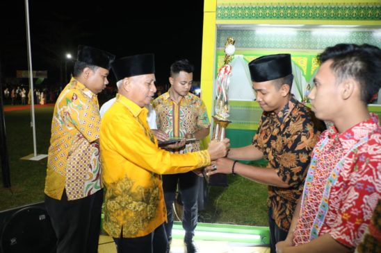 Bupati Resmi Tutup Festival Nasyid Tingkat Kabupaten Asahan 2020