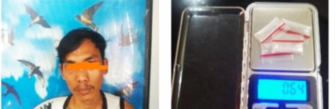 Polisi Tangkap Pemilik Empat Paket Sabu