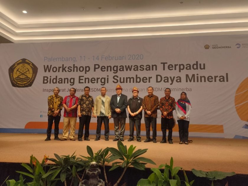 Tingkatkan Pengawasan SDA, Kementrian ESDM Latih Inspektur Tambang di Sumsel