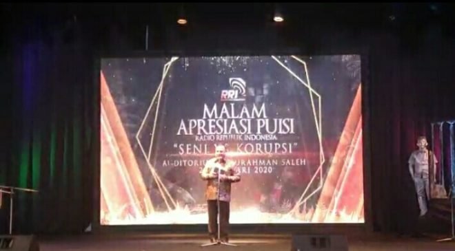 Ketua KPK RI ‘Hipnotis’ Petinggi RRI Dengan Puisi