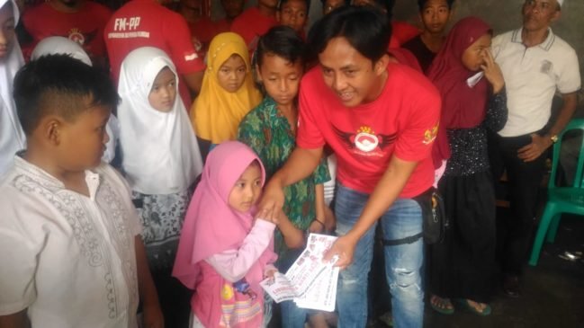 FM-PP Ciamis Berikan Santunan Kepada Anak Yatim dan Jompo