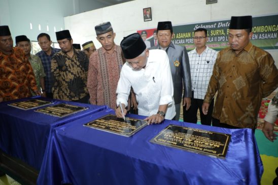 Bupati Asahan Resmikan Aula LDII