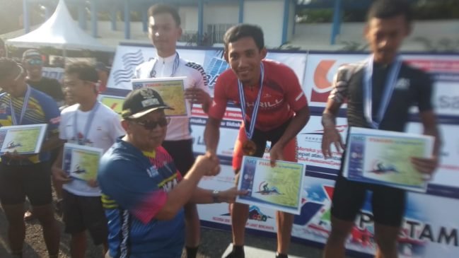 Wakil Bupati Lahat Tutup Kejurda Balap Sepeda Seri Satu 2020