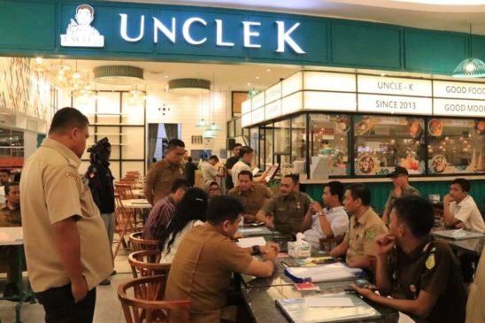 Restoran Uncle K Sun Plaza Medan Nunggak Pajak 1 Miliar Rupiah
