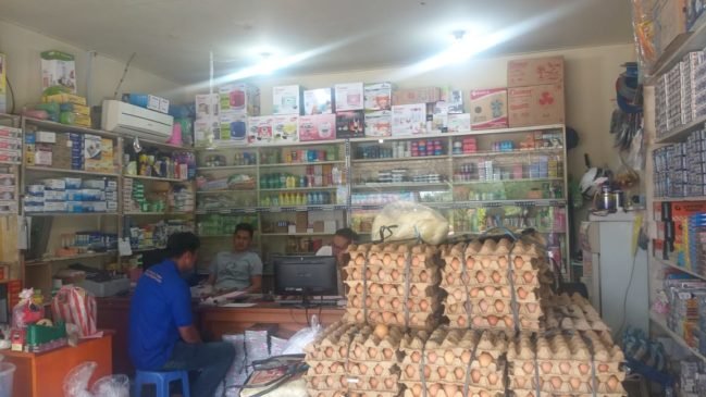 Terkait Virus Corona, Polsek Singkep Barat Pantau Stok dan Harga Bahan Pokok