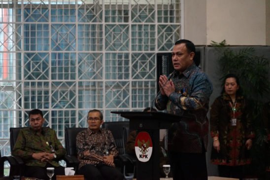 KPK – RI Gelar Kenerja KPK Selama Tiga Bulan Terakhir